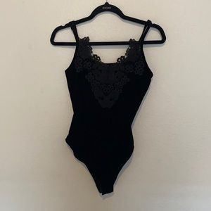 Forever 21 Velvet Body Suit